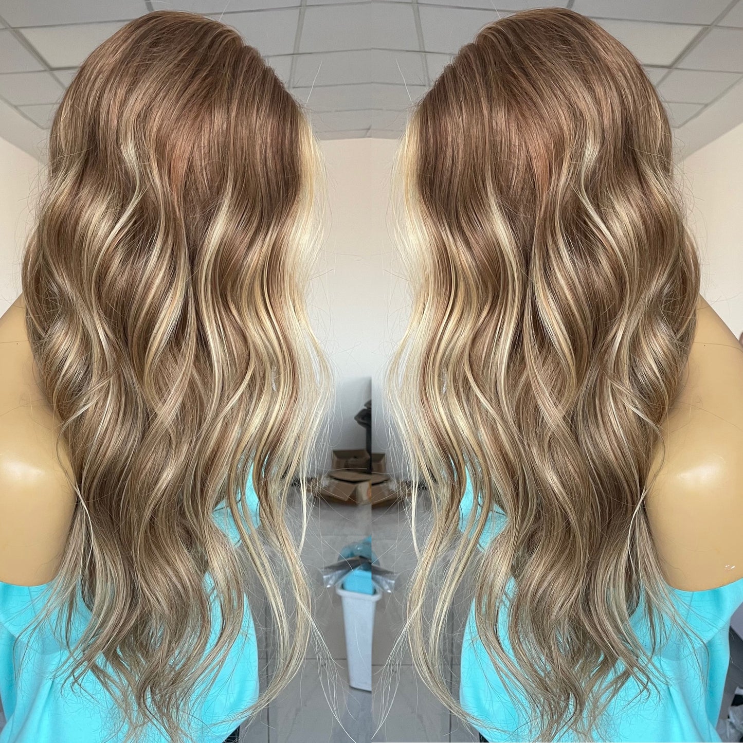 blonde balayage wig