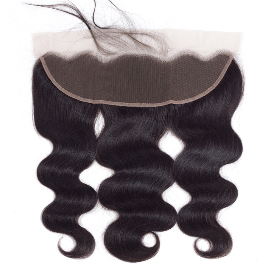 Transparent Lace Frontal Body Wave 13x4 Wavy Human Hair Lace Frontal Closure