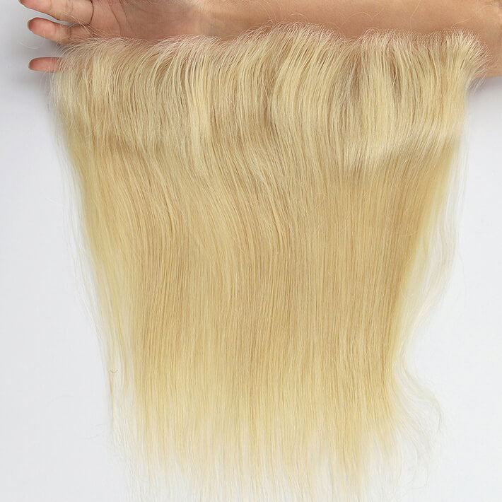 613 blonde human hair HD lace frontal