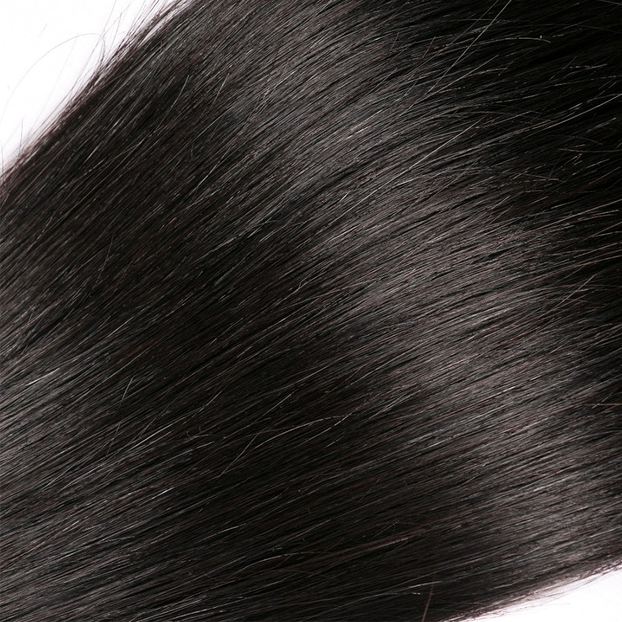 Prime Grade Virgin Human Hair Weave Silky Straight Hair Bundles 1 Piece