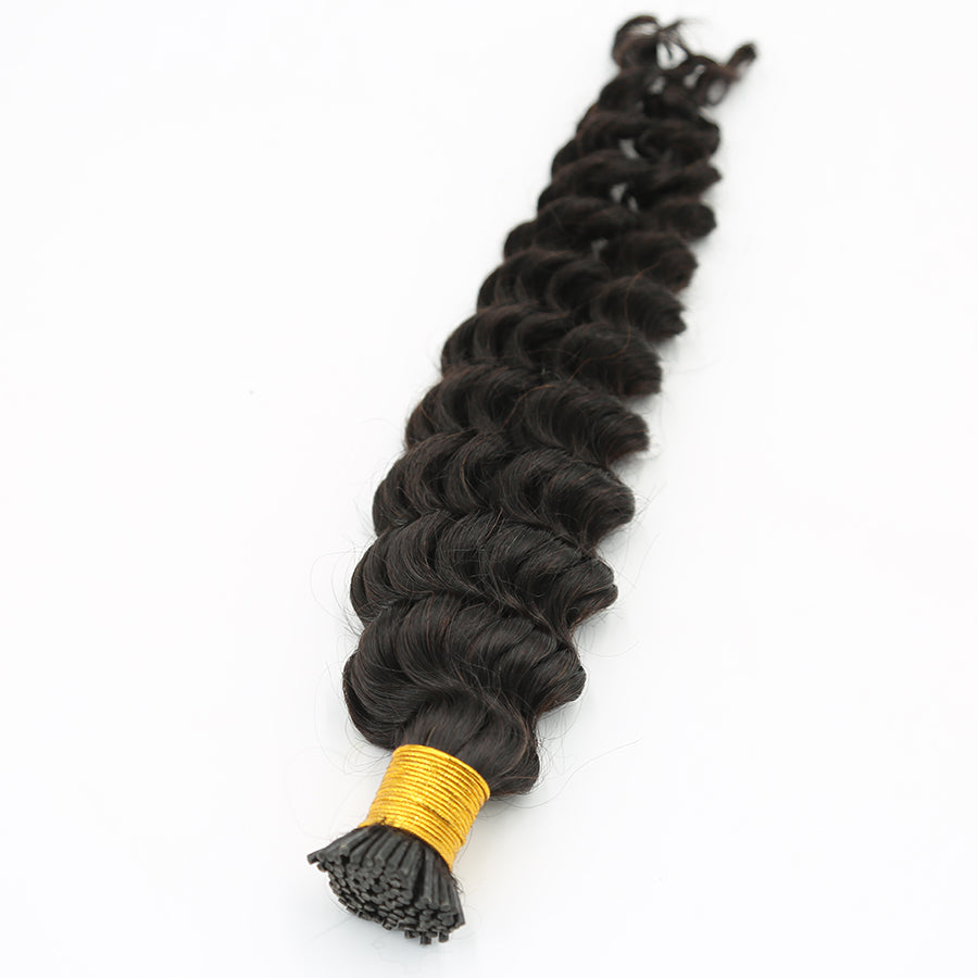 Human Hair I Tip Hair Extension 12-30inch 100g/set