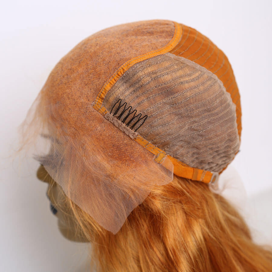 Ginger lace wig cap construction