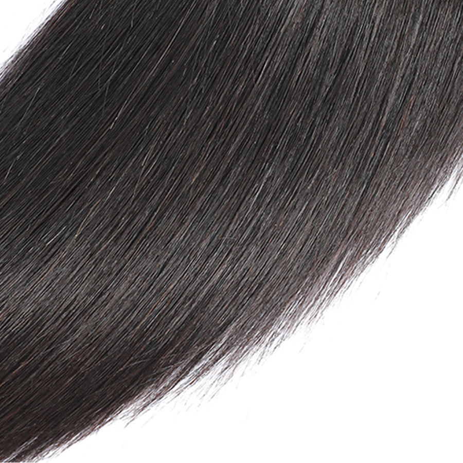 Prime Grade Virgin Human Hair Weave Silky Straight Hair Bundles 1 Piece