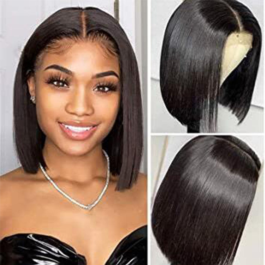 black bob wig