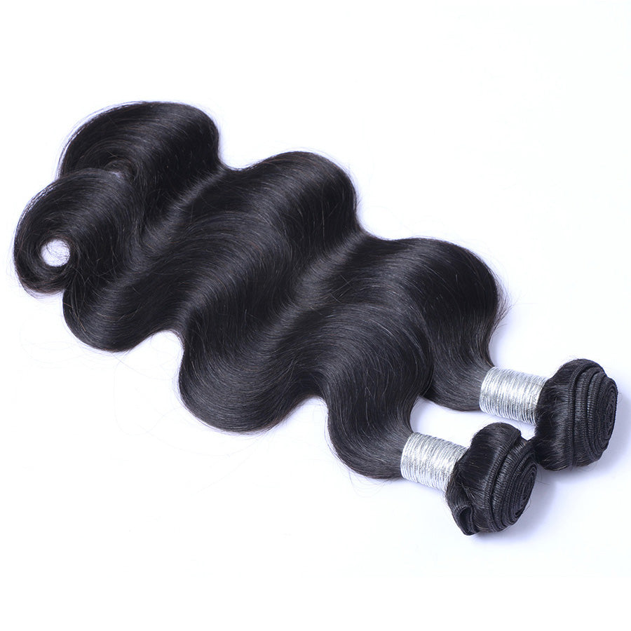 Body wave bundles human hair