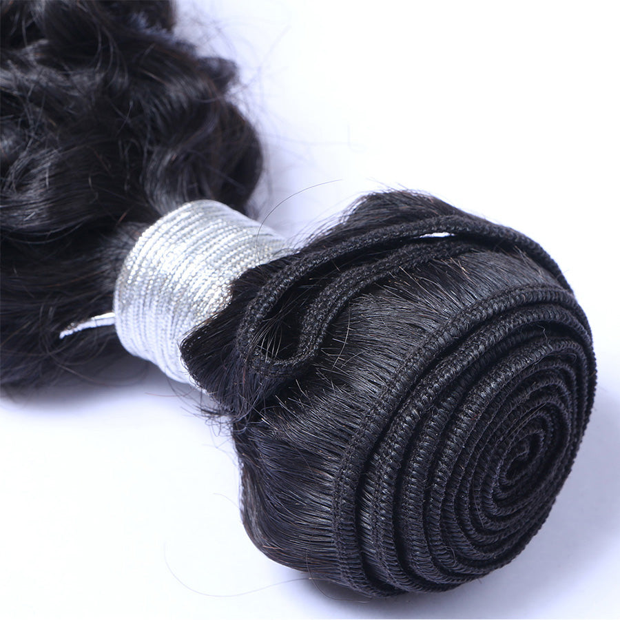 Curly weft