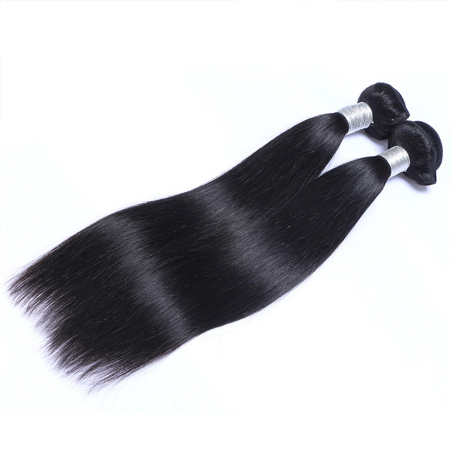 black human hair bundles