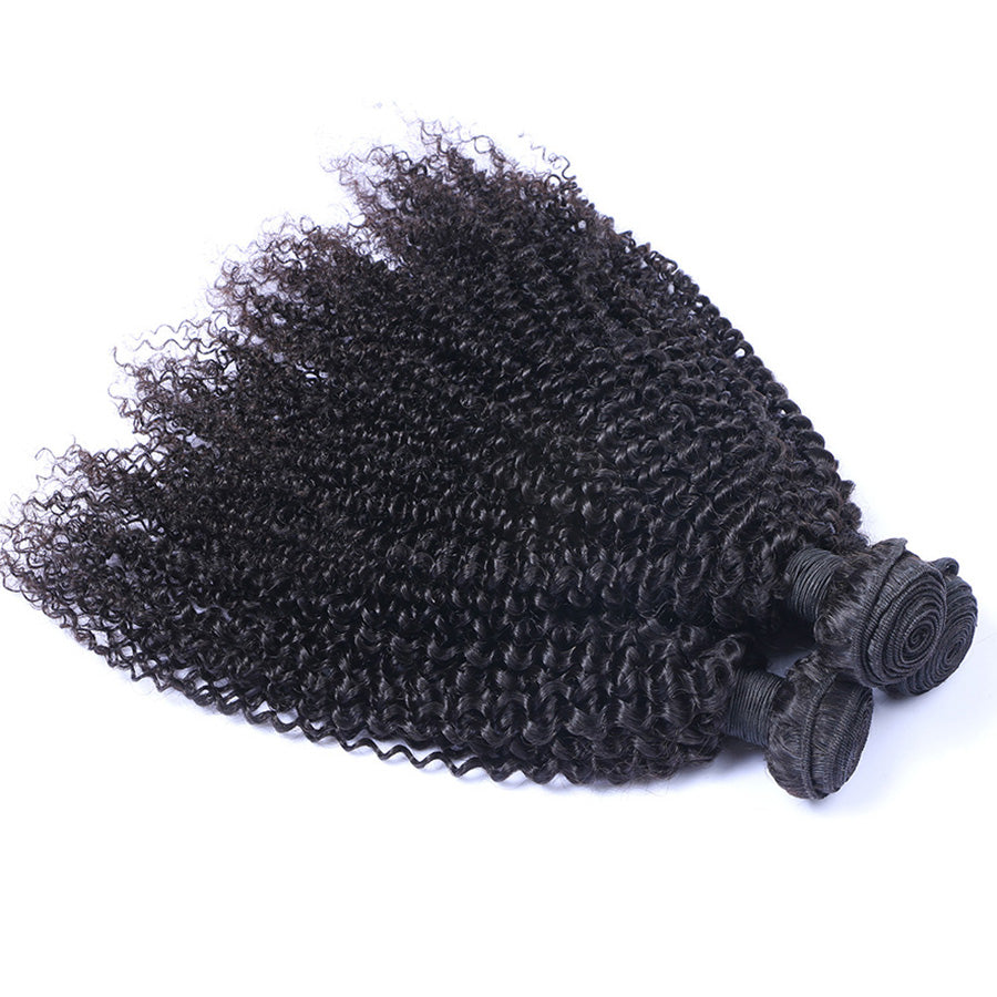 Kinky curly hair weaves