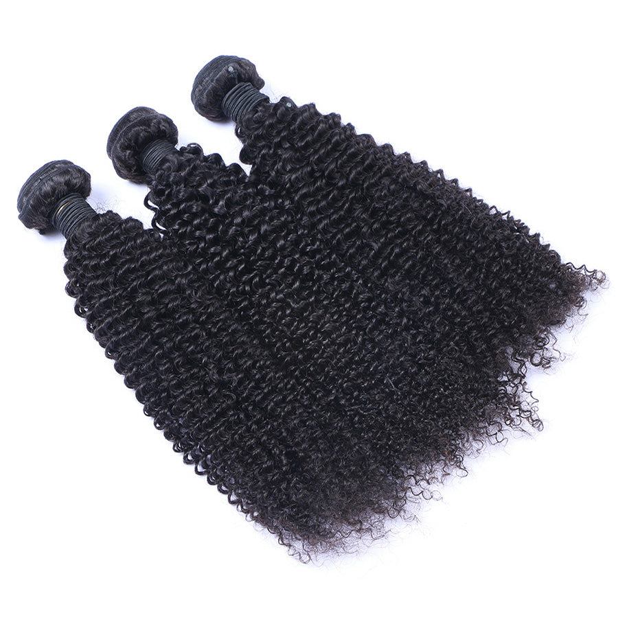 Kinky curly weave bundles