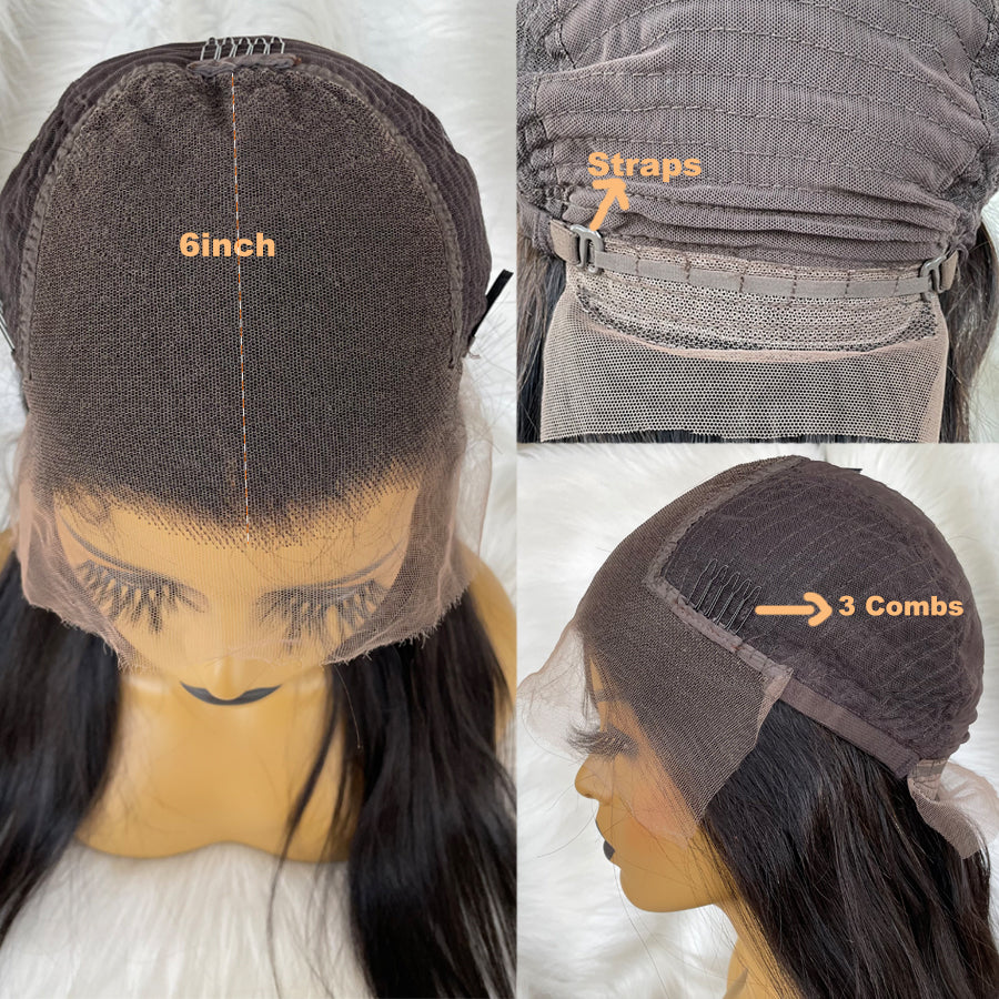 13x6 hd lace frontal wig cap construction
