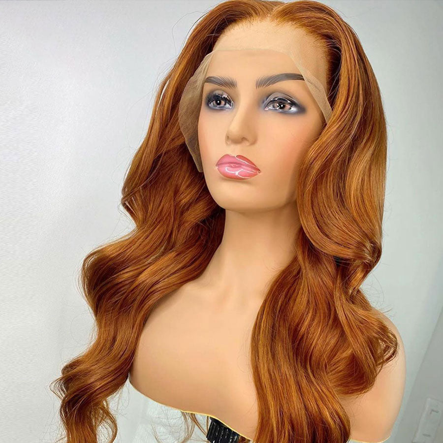 ginger lace front wig